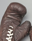 Боксерская экипировка, старые боксерские перчатки, СССР, 1970-80 гг.