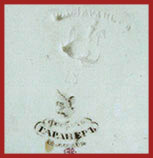 Марка, клеймо, штамп на фарфоре Гарднер с 1830-х по 1860-е годы