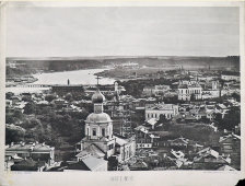 Старинная фотогравюра «Панорама Москвы 1867», фирма «Шерер, Набгольц и Ко», Москва, 1886 г.
