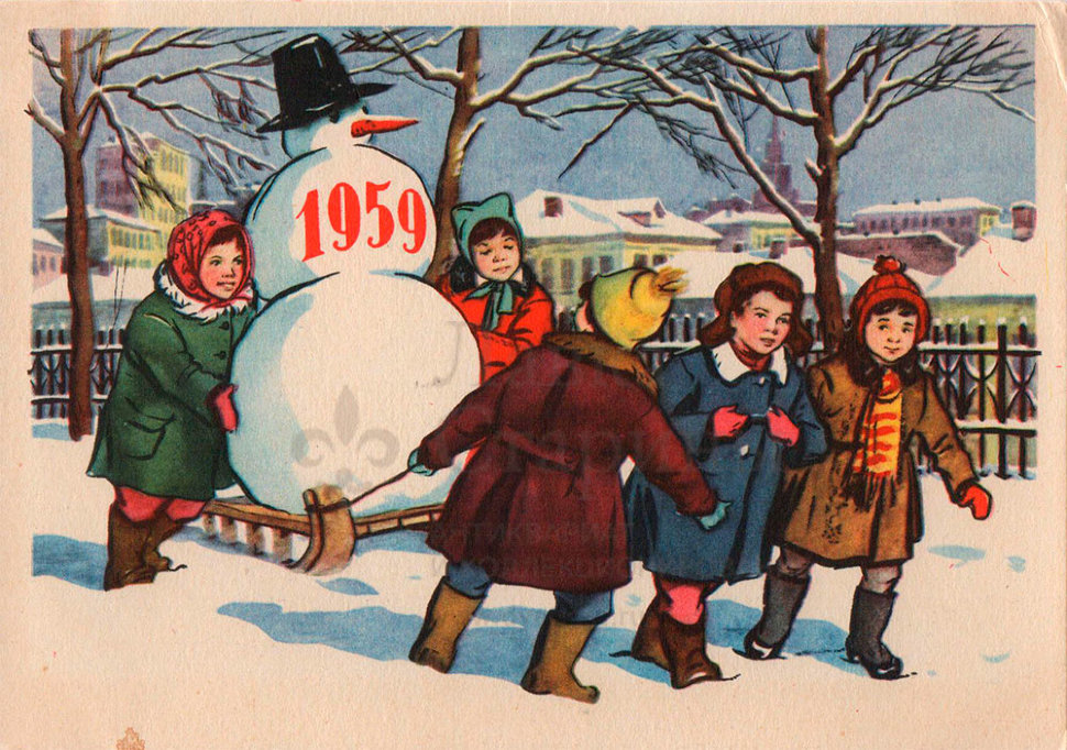 Продам: открытки советского периода 50-х