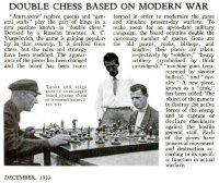 Военно-шахматная игра «Шах-бой», агитационные шахматы советского периода, редкость, фарфор Гжели, 1930-е