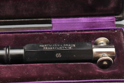 Физический измерительный прибор в футляре «Висмутовая спираль», компания Hartmann&Braun, Франкфурт-на-Майне, Германия, к. 19, н. 20 вв.